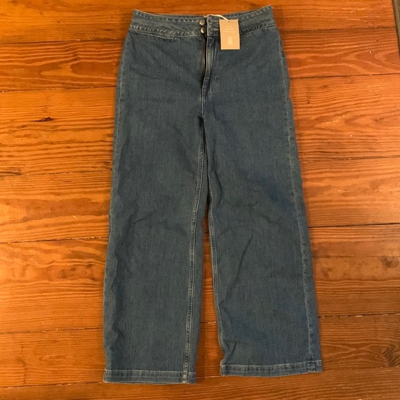 J. Crew Denim - JCrew high rise, wide leg jeans